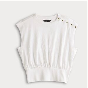 NWT Woman’s Simply Vera Vera Wang Banded Bottom Top